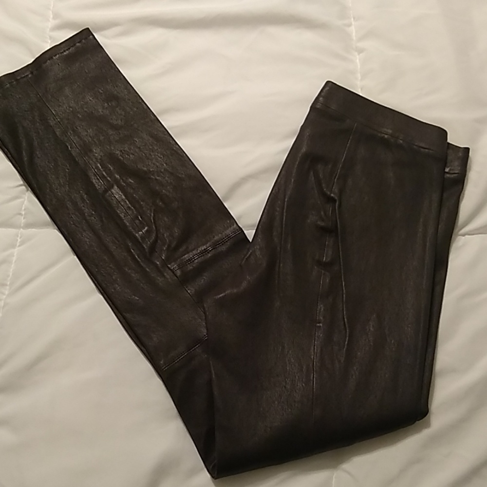 NWTs Vince leather leggings